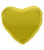 18" Gold Heart