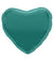 18" Teal Heart