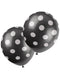 12" Dotted Latex 6ct - Black