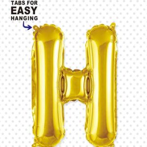 Air Filled Balloon H Gold