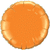 18" Orange Round Foil