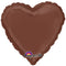 Chocolate Brown Heart