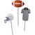 Football Centerpiece Sticks