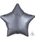 18" Satin Luxe Star Graphite Foil