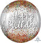 16" Birthday Sequins Orbz