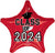 19" CLASS OF 2024 RED