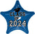 19" CLASS OF 2024 BLUE