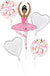 BOUQUET BALLERINA GIRL BIRTHDAY
