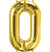 34" GOLD NUMBER 0 - PKG