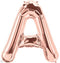 34" Rose Gold Letter A