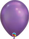 Qualatex 7" Chrome Purple Latex 50ct