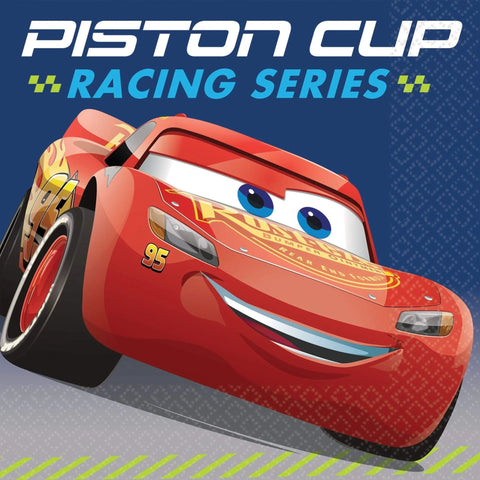 Cars 3 Beverage Napkins 16CT