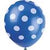 12" Dotted Latex 6ct -  Royal Blue