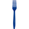 Cobalt Blu Plstc Forks