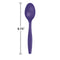 Purple Plstc Spoons