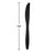 Black Velvet Plstc Knives