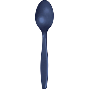 Navy Plstc Spoon