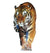 Tiger 51" x 23 cutout