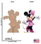 Minnie Dance - Pink Dress Cardboard Cutout