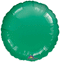 18" GREEN ROUND FOIL - FLAT