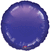HX PURPLE ROUND FOIL - FLAT