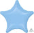 19" PASTEL BLUE STAR