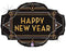 32" ART DECO NEW YEAR SHP