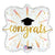 18" CONGRATS GRAD FIREWORKS-