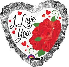 28" LOVE YOU RUFFLE