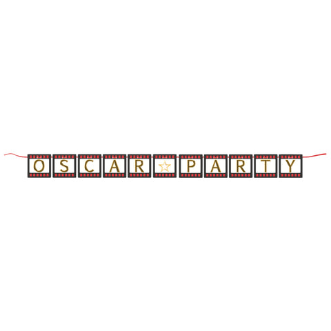 HOLLYWOOD SHAPE RIBBON BANNER