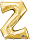 33" LETTER Z GOLD - PKG