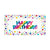 Rainbow Foil Bday Lg Party Banner