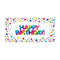 Rainbow Foil Bday Lg Party Banner