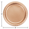 9" Foil Plate 8ct Rose Gold