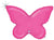 30" BUTTERFLY SOLID PINK