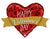 32" VALENTINE ROSE BANNER