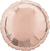 18" METALLIC PINK ROUND FOIL FLA