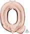 32" LETTER Q ROSE GOLD - PKG