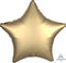 19" Luxe Gold Sateen Star