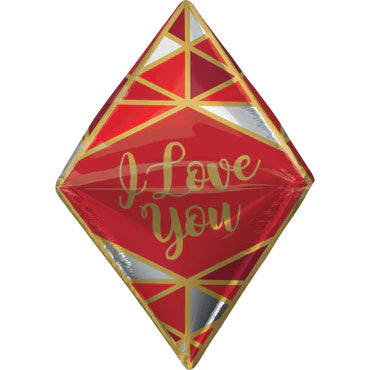 25" LOVE LINES GEM ANGLEZ