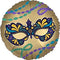 18" SATIN NIGHT DISGUISE MASK