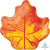 21" FALL MAPLE LEAF