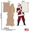 Santa Claus with Blank List 72"x39"