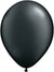 11"Qualatex Pearl Black 100ct