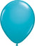 11" TROPICAL TEAL LATEX BALLOONS 100CT