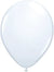 11" QUALATEX WHITE LATEX BALLOONS 100ct