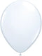 11" QUALATEX WHITE LATEX BALLOONS 100ct