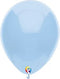 12" Funsational 50ct - Baby Blue Latex Balloon