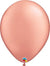 5" Qualatex Rose Gold Latex Balloon 100ct