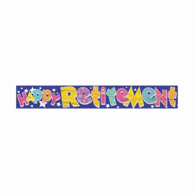Happy Retirement Banner